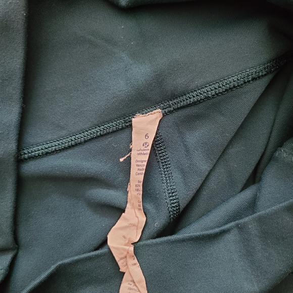 Lululemon High Times Pant (Rhythm) in Deep Green - Picture 5 of 7